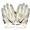 Henry Anderson New York Jets 2019 Game Worn & Signed White, Black & Gray Nike Gloves