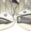 Henry Anderson New York Jets 2019 Game Worn & Signed White, Black & Gray Nike Gloves