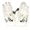 Henry Anderson New York Jets 2020 Game Worn & Signed White, Black & Gray Nike Alpha Gloves