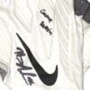 Henry Anderson New York Jets 2020 Game Worn & Signed White, Black & Gray Nike Alpha Gloves
