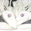Henry Anderson New York Jets 2020 Game Worn & Signed White, Black & Gray Nike Alpha Gloves