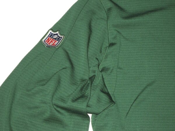 Henry Anderson Player Issued & Signed Official Green New York Jets #96 On-Field Long Sleeve Nike Dri-Fit XXL Shirt