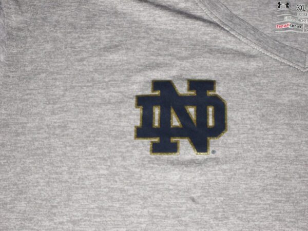 Tommy Kraemer Team Issued & Signed Official Notre Dame Fighting Irish Citrus Bowl Under Armour 3XL Shirt