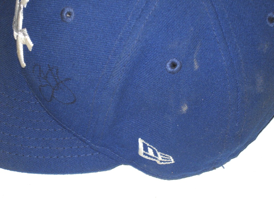 Bryce Hensley Game Used & Signed Official Blue Lexington Legends New Era  59FIFTY Fitted Hat - Big Dawg Possessions