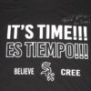 Kade McClure Team Issued & Signed Black & White Chicago White Sox IT'S TIME!!! Shirt