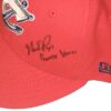 Mike Papi Game Worn & Signed Official Red Columbus Clippers New Era 59FIFTY Hat