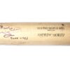 Andrew Moritz 2018 Danville Braves Game Used & Signed Old Hickory Pro Maple MH5 Baseball Bat – Cracked