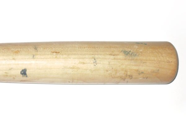 Andrew Moritz 2018 Danville Braves Game Used & Signed Old Hickory Pro Maple MH5 Baseball Bat – Cracked