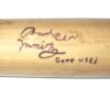 Andrew Moritz 2018 Danville Braves Game Used & Signed Old Hickory Pro Maple MH5 Baseball Bat – Cracked