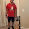 Andrew Moritz with 2018 Danville Braves Game Used & Signed Old Hickory Pro Maple MH5 Baseball Bat – Cracked