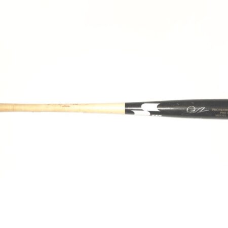 Drew Lugbauer 2019 Florida Fire Frogs Game Used & Signed SSK Pro Model 271 Maple Baseball Bat – Cracked