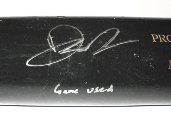 Drew Lugbauer 2019 Florida Fire Frogs Game Used & Signed SSK Pro Model 271 Maple Baseball Bat – Cracked