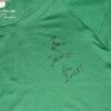 Tommy Kraemer Player Issued & Signed Official Green Notre Dame Fighting Irish #78 Under Armour Long Sleeve 3XL Shirt