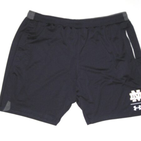 Tommy Kraemer Player Issued & Signed Official Notre Dame Fighting Irish #78 Under Armour 3XL Shorts