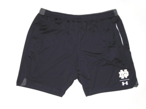 Tommy Kraemer Player Issued & Signed Official Notre Dame Fighting Irish #78 Under Armour 3XL Shorts