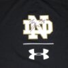 Tommy Kraemer Player Issued & Signed Official Notre Dame Fighting Irish #78 Under Armour HeatGear 3XL Shirt