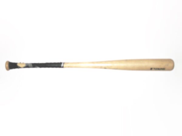 Andrew Moritz 2019 Florida Fire Frogs Game Used & Signed Louisville Slugger C243M Baseball Bat – Cracked