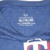 Colby Morris 2020 Team Issued & Signed Blue Texas Rangers #42 EvoShield XL Shirt
