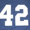 Colby Morris 2020 Team Issued & Signed Blue Texas Rangers #42 EvoShield XL Shirt