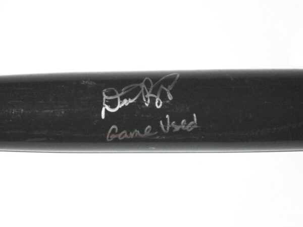 Dario Pizzano 2019 Binghamton Rumble Ponies Game Used & Signed Black Phoenix Baseball Bat