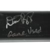 Dario Pizzano 2019 Binghamton Rumble Ponies Game Used & Signed Black Phoenix Baseball Bat