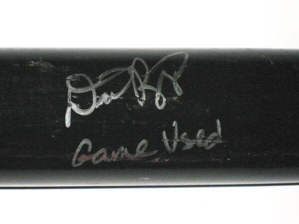 Dario Pizzano 2019 Binghamton Rumble Ponies Game Used & Signed Black Phoenix Baseball Bat