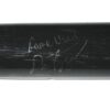 Dario Pizzano Binghamton Rumble Ponies Game Used & Signed Black & White Phoenix Baseball Bat
