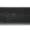 Dario Pizzano Binghamton Rumble Ponies Game Used & Signed Black & White Phoenix Baseball Bat