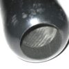Dario Pizzano Binghamton Rumble Ponies Game Used & Signed Black & White Phoenix Baseball Bat