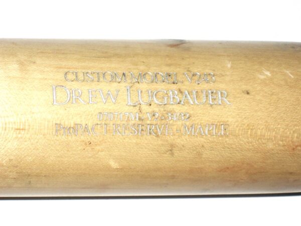 Drew Lugbauer 2019 Florida Fire Frogs Game Used & Signed Victus Model V243 Baseball Bat
