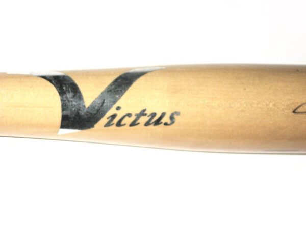 Drew Lugbauer 2019 Florida Fire Frogs Game Used & Signed Victus Model V243 Baseball Bat