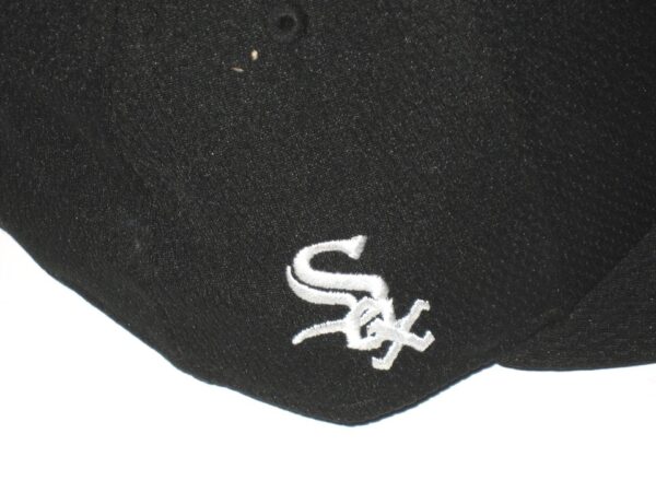 Hunter Schryver 2021 Team Issued & Signed Black Chicago White Sox Batting Practice New Era 59FIFTY Fitted Hat