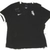 Hunter Schryver Player Issued & Signed Official Black Chicago White Sox 86 Schryver Short Sleeve Nike XL Pullover Jacket