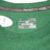 Scott Daly Team Issued & Signed Official Green Notre Dame Fighting Irish Football Under Armour XL Shirt