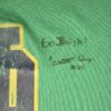 Scott Daly Team Issued & Signed Official Green Notre Dame Fighting Irish Football Under Armour XL Shirt