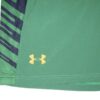 Tommy Kraemer Practice Worn & Signed Official Green Notre Dame Fighting Irish Under Armour 2XL Shorts