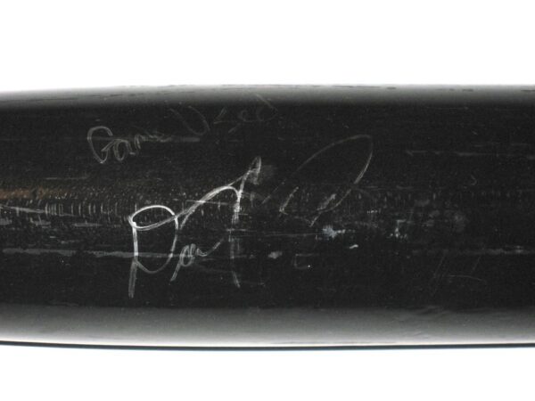 Dario Pizzano 2019 Binghamton Rumble Ponies Game Used & Signed DS Wood Maple Baseball Bat