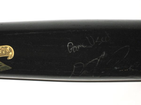 Dario Pizzano 2019 Binghamton Rumble Ponies Game Used & Signed DS Wood Maple Baseball Bat