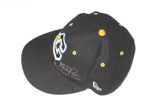 Mike Papi Batting Practice Worn & Signed Official Lake County Captains New Era 59FIFTY Hat
