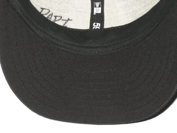 Mike Papi Batting Practice Worn & Signed Official Lake County Captains New Era 59FIFTY Hat