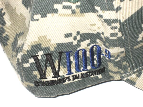 Mike Papi Team Issued & Signed Official Camo Lynchburg Hillcats US ARMY Promotional Adventures Hat