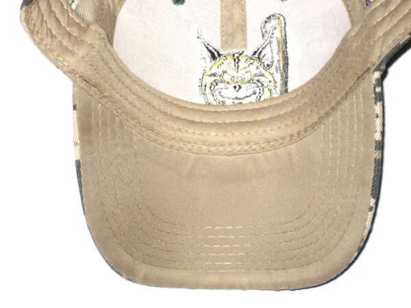 Mike Papi Team Issued & Signed Official Camo Lynchburg Hillcats US ARMY Promotional Adventures Hat