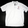 Mike Papi Team Issued & Signed Official White Cleveland Indians Go Tribe AHEAD XL Polo Shirt