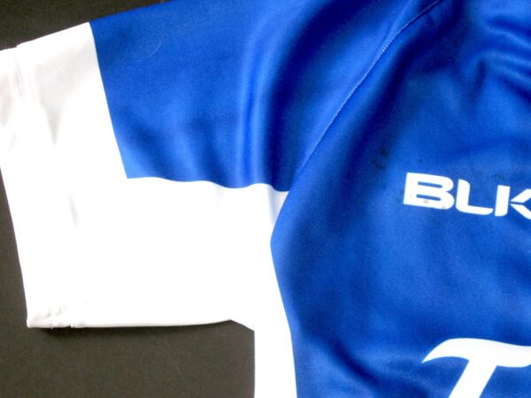 Blake Gailen Game Worn & Signed Blue & White Team Israel Jersey - Worn In Olympic Qualifiers In Italy & Germany!!!