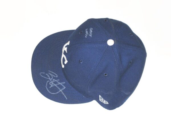 Bryce Hensley Game Worn & Signed Official Kansas City Royals New Era 59FIFTY Hat - Worn In Minor League Spring Training!