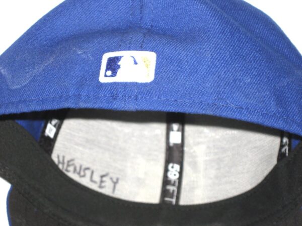 Bryce Hensley Game Worn & Signed Official Kansas City Royals New Era 59FIFTY Hat - Worn In Minor League Spring Training!7