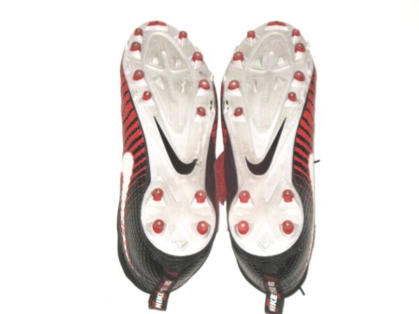 Drew Himmelman Illinois State Redbirds Game Worn & Signed Red, White & Black Nike Strike Pro Cleats