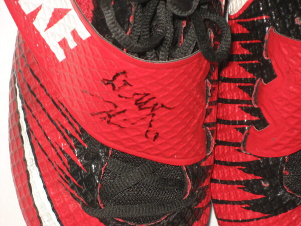 Drew Himmelman Illinois State Redbirds Game Worn & Signed Red, White & Black Nike Strike Pro Cleats