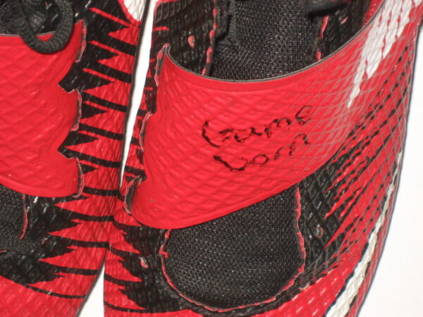 Drew Himmelman Illinois State Redbirds Game Worn & Signed Red, White & Black Nike Strike Pro Cleats