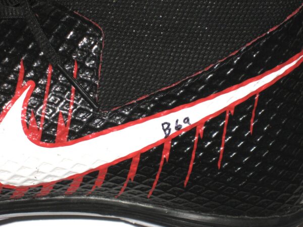 Drew Himmelman Illinois State Redbirds Game Worn & Signed Red, White & Black Nike Strike Pro Cleats